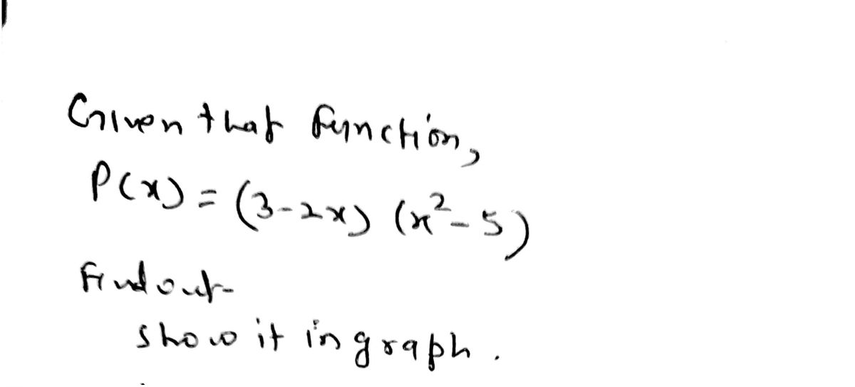 Algebra homework question answer, step 1, image 1