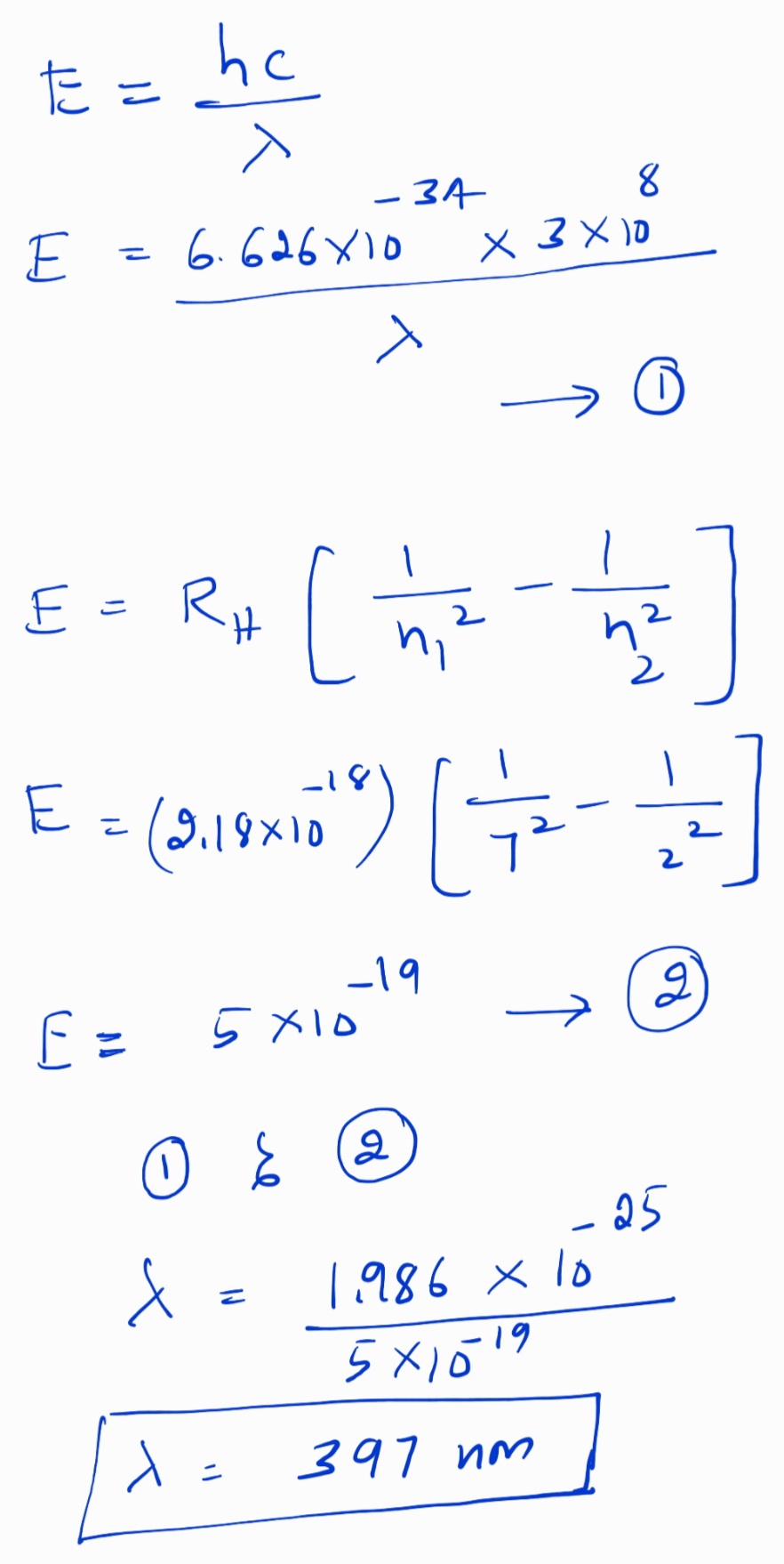 Chemistry homework question answer, step 1, image 1