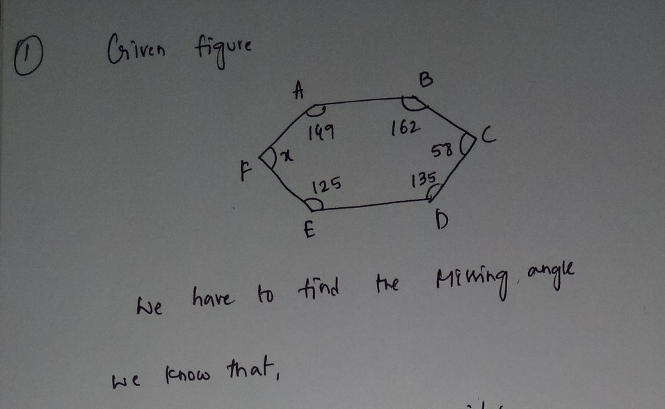 Geometry homework question answer, step 1, image 1