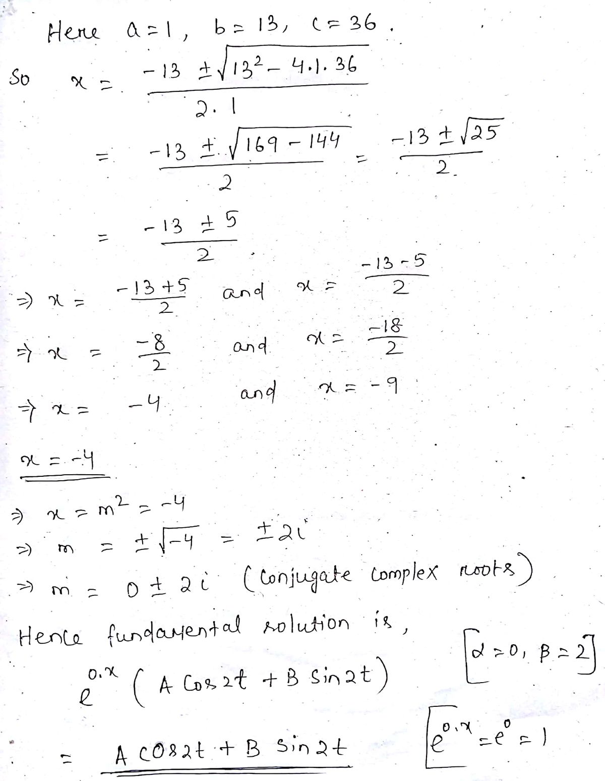 Advanced Math homework question answer, step 1, image 2