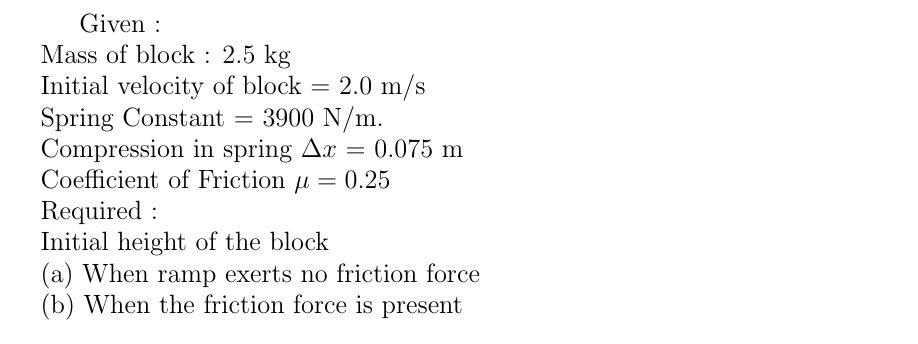 Physics homework question answer, step 1, image 1