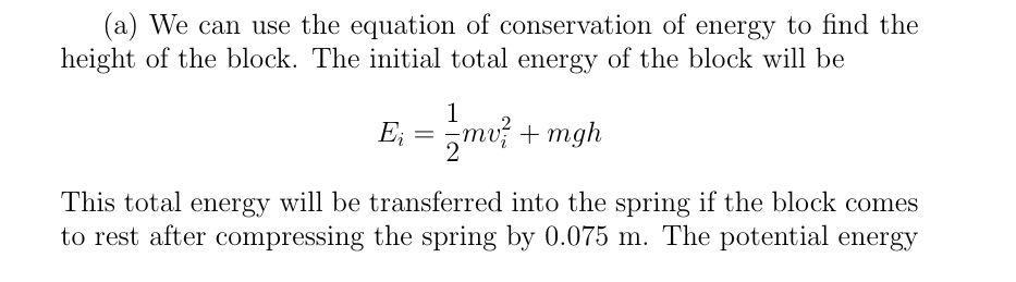 Physics homework question answer, step 2, image 1