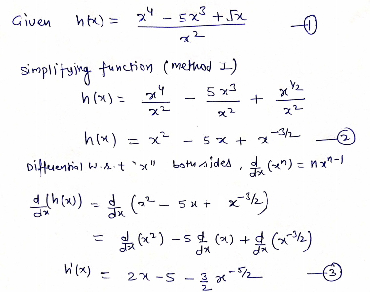 Calculus homework question answer, step 1, image 1