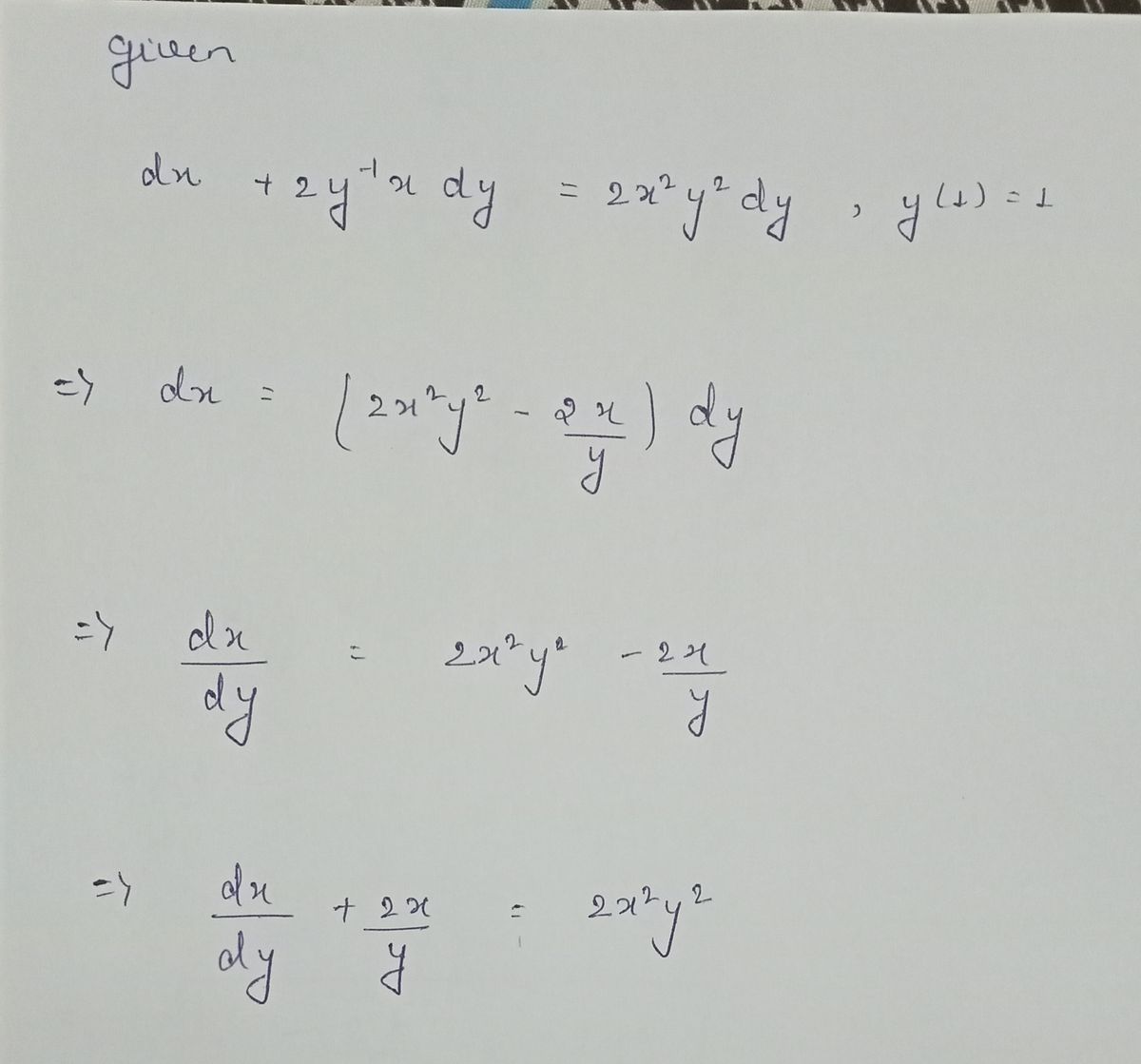 Advanced Math homework question answer, step 1, image 1