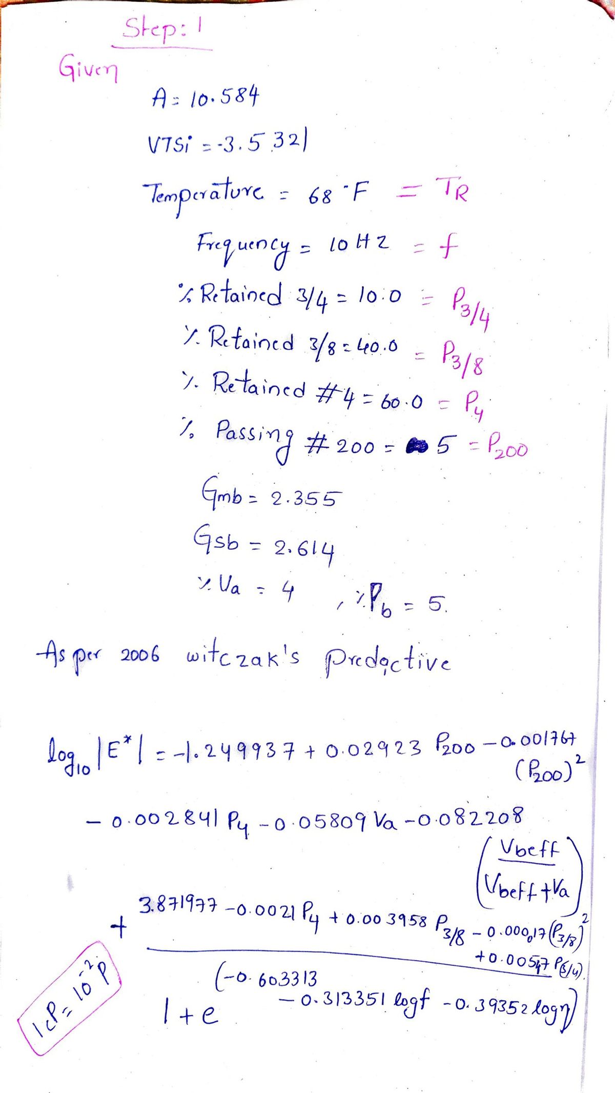 Civil Engineering homework question answer, step 1, image 1