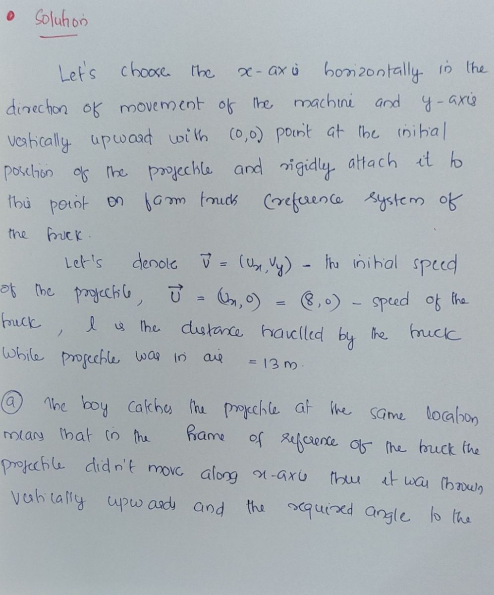 Physics homework question answer, step 1, image 1