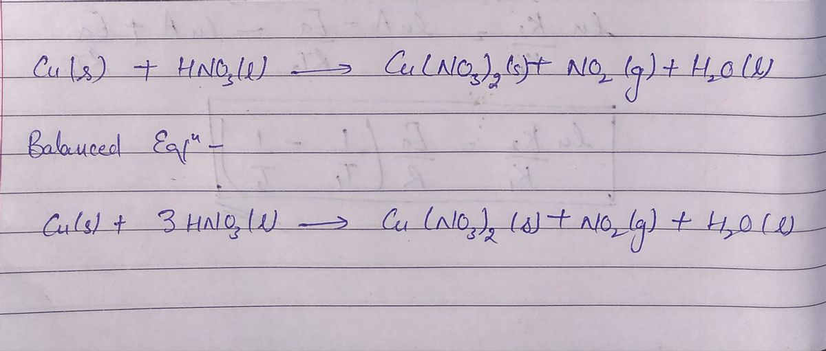 Chemistry homework question answer, step 1, image 1