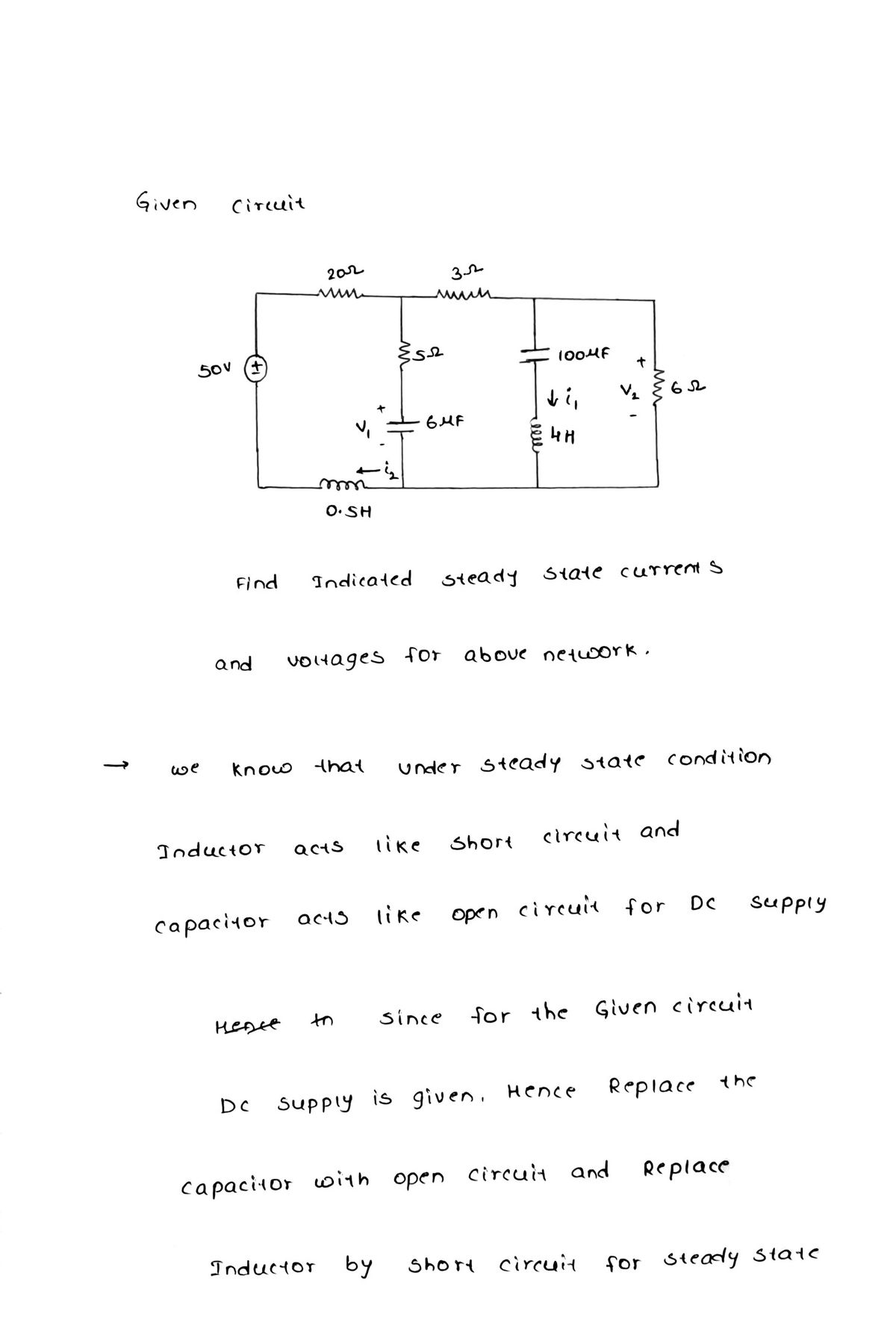 Electrical Engineering homework question answer, step 1, image 1