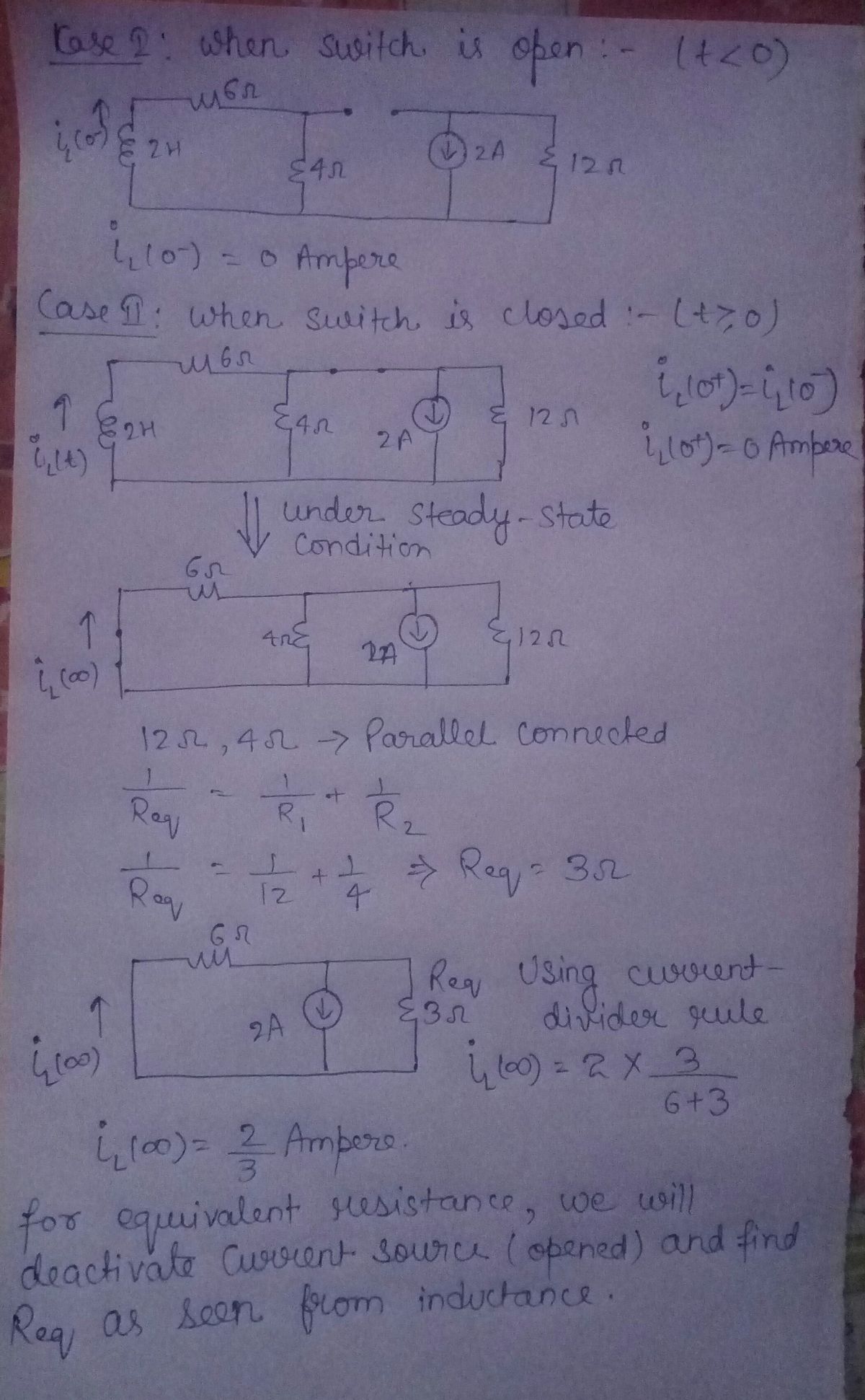 Electrical Engineering homework question answer, step 1, image 1