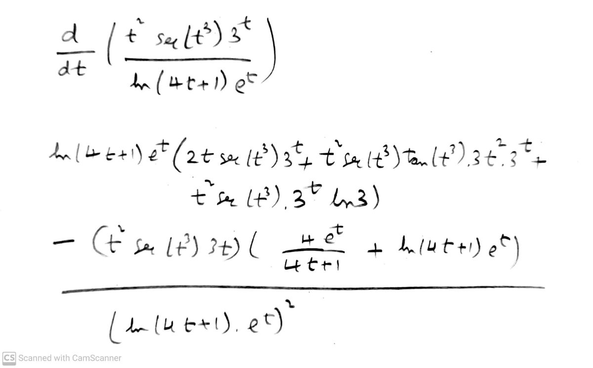 Calculus homework question answer, step 1, image 1