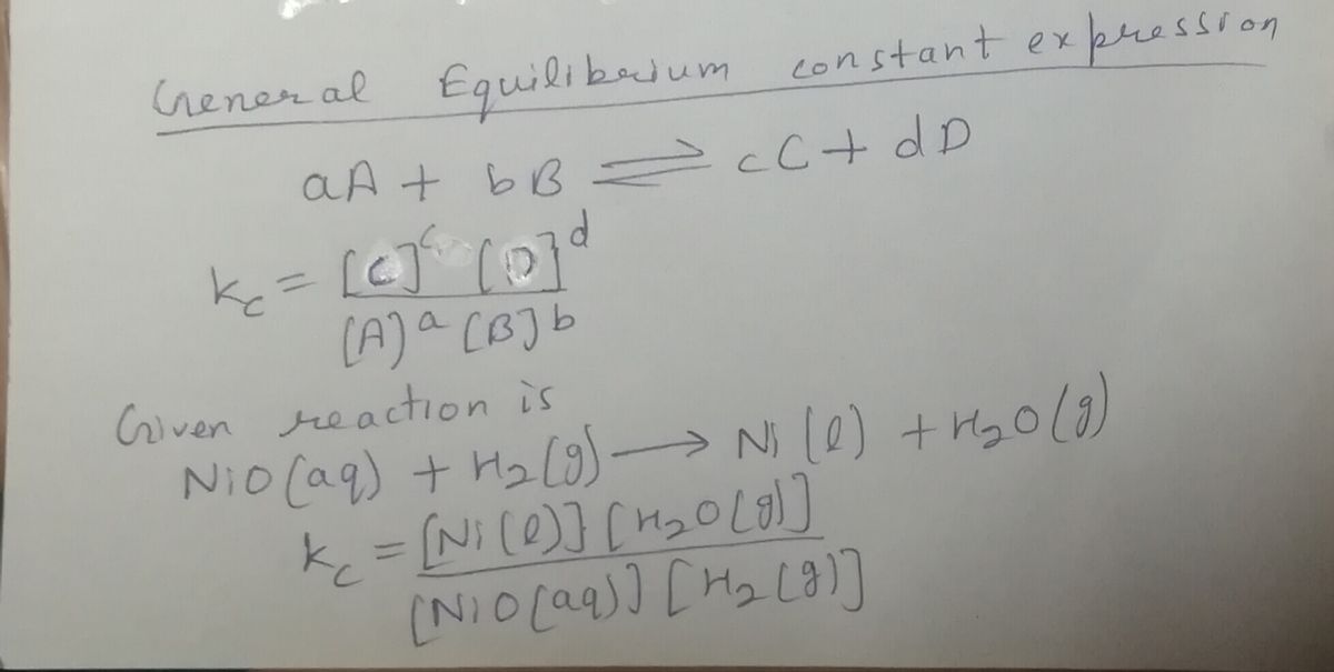 Chemistry homework question answer, step 1, image 1