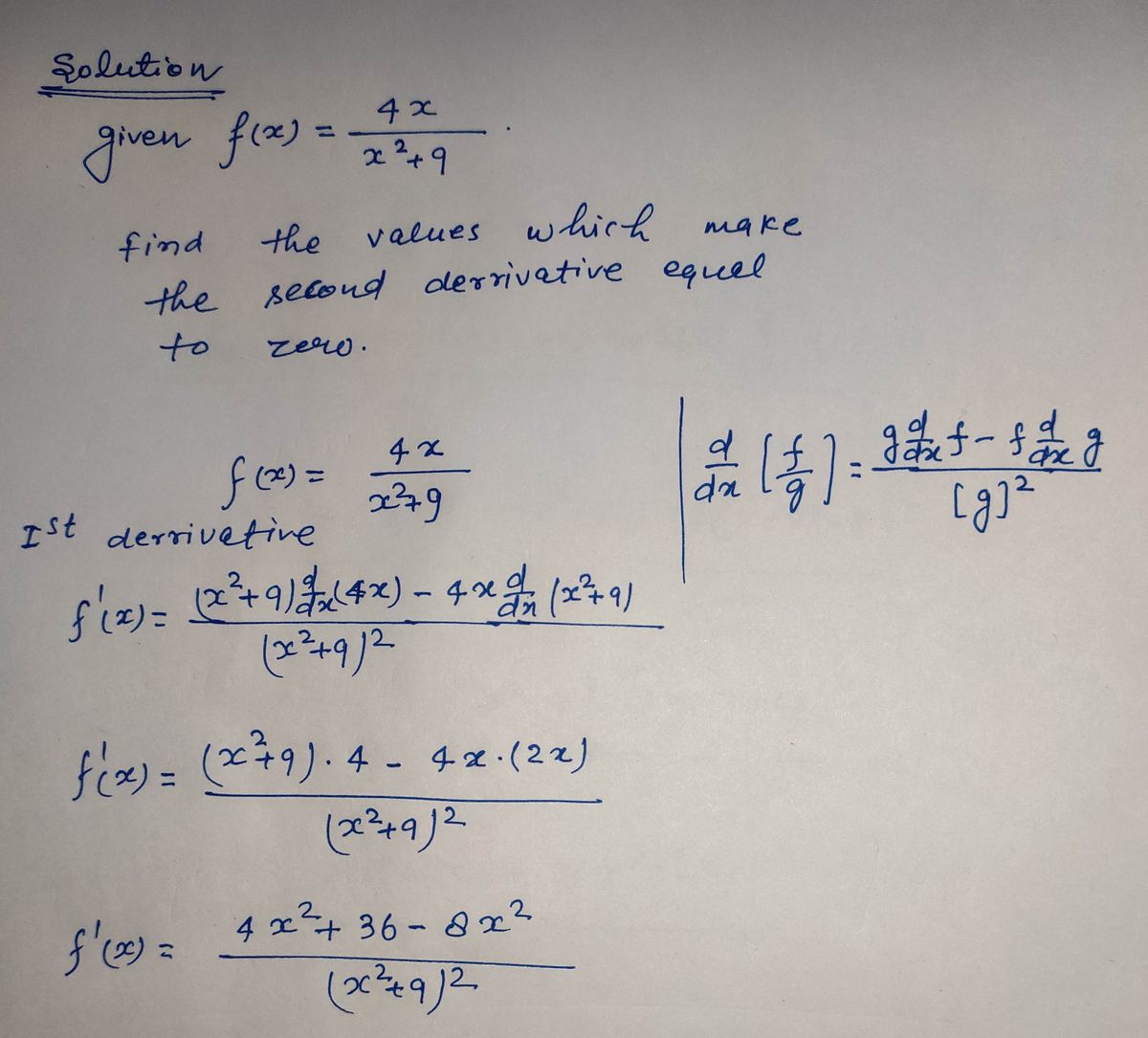 Calculus homework question answer, step 1, image 1