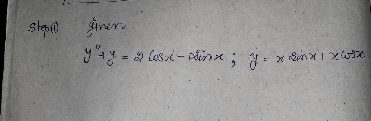 Calculus homework question answer, step 1, image 1