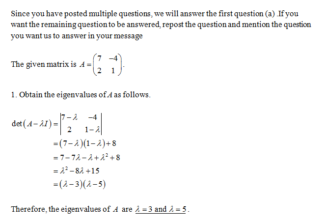 Advanced Math homework question answer, step 1, image 1