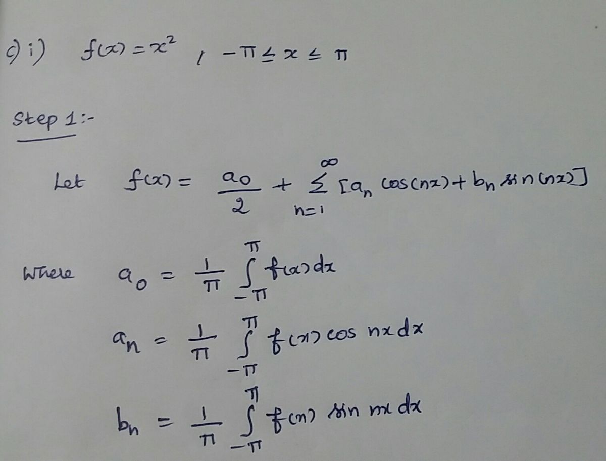 Calculus homework question answer, step 1, image 1