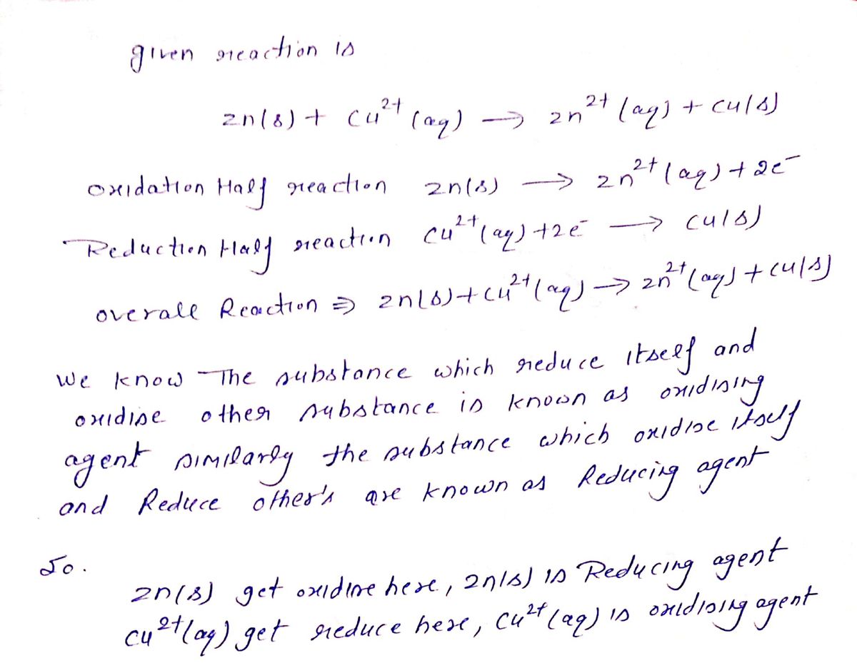 Chemistry homework question answer, step 1, image 1