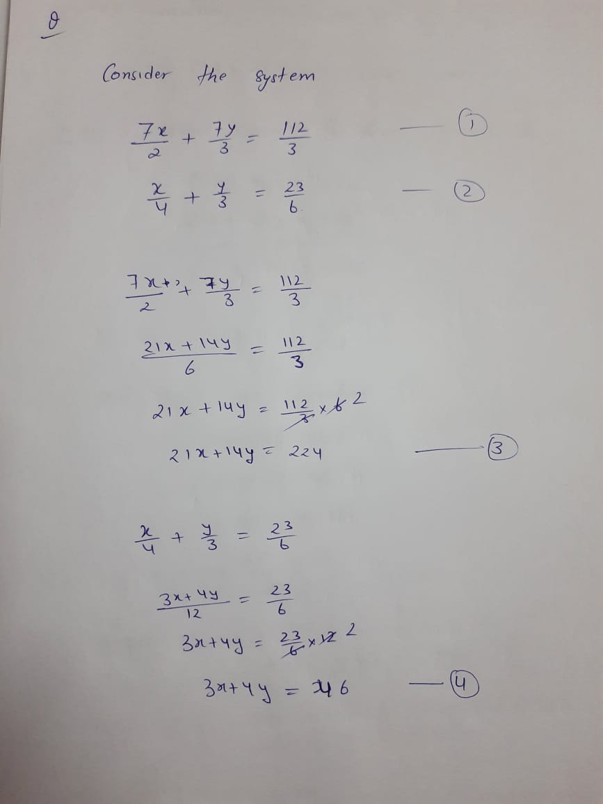 Algebra homework question answer, step 1, image 1