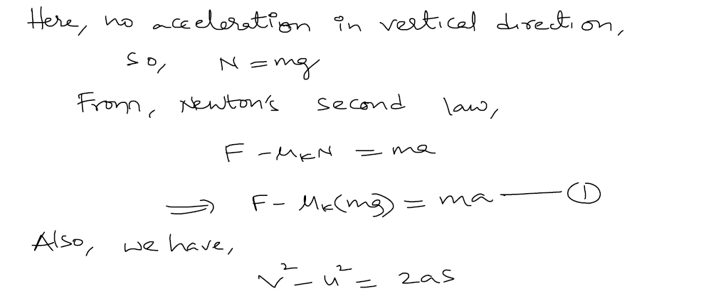 Physics homework question answer, step 2, image 1