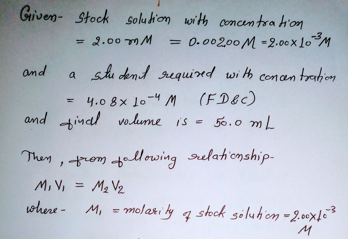 Chemistry homework question answer, step 1, image 1