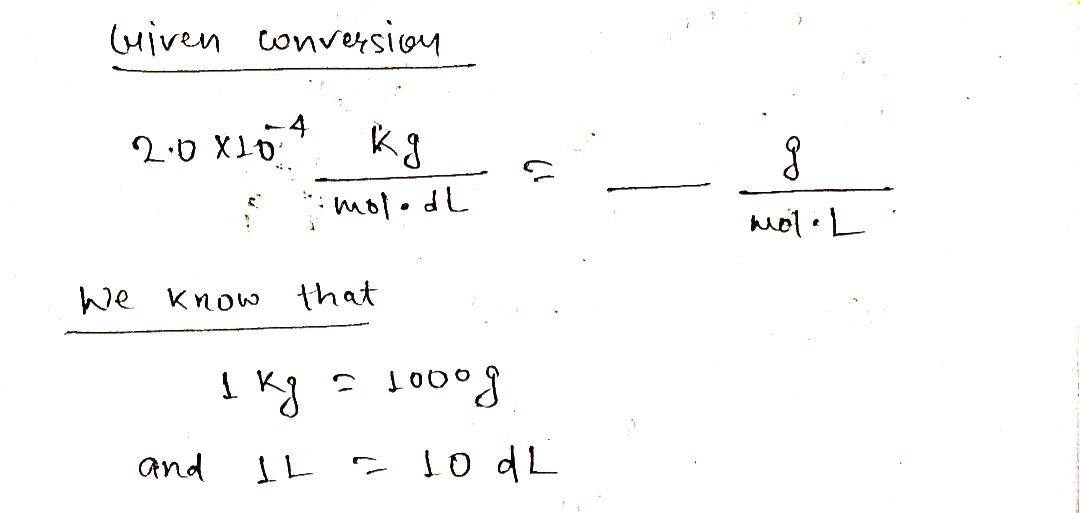 Chemistry homework question answer, step 1, image 1