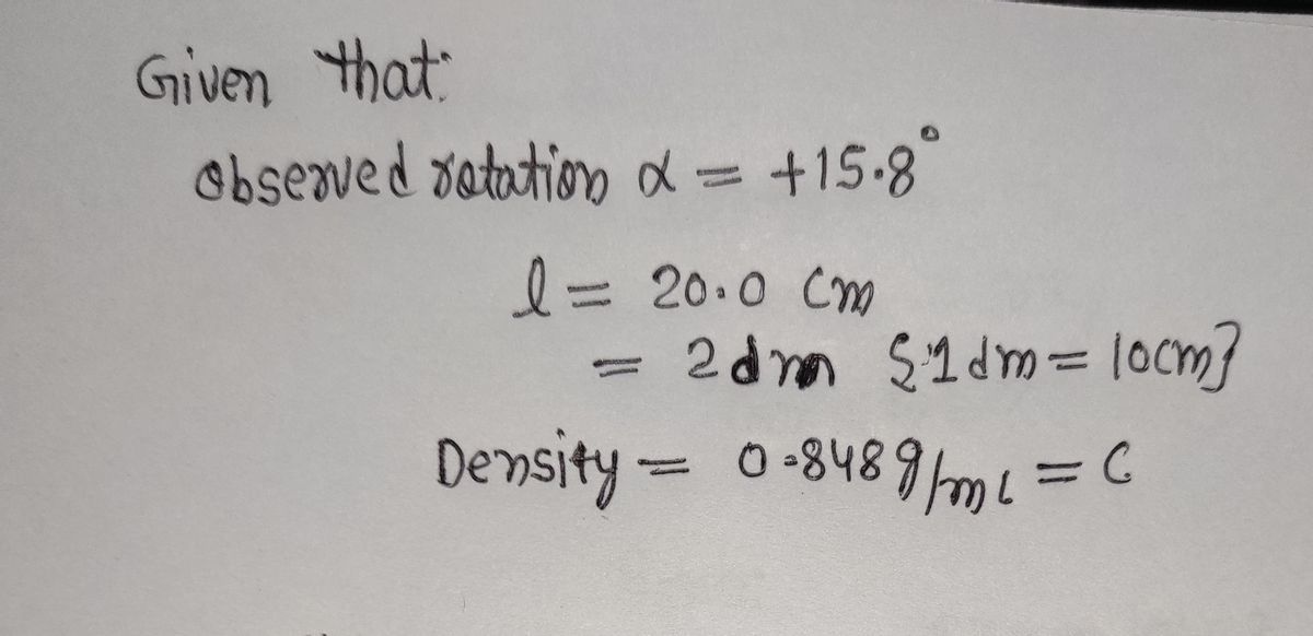 Chemistry homework question answer, step 1, image 1