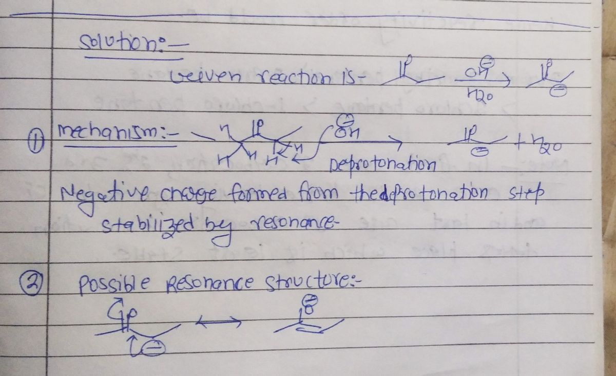 Chemistry homework question answer, step 1, image 1