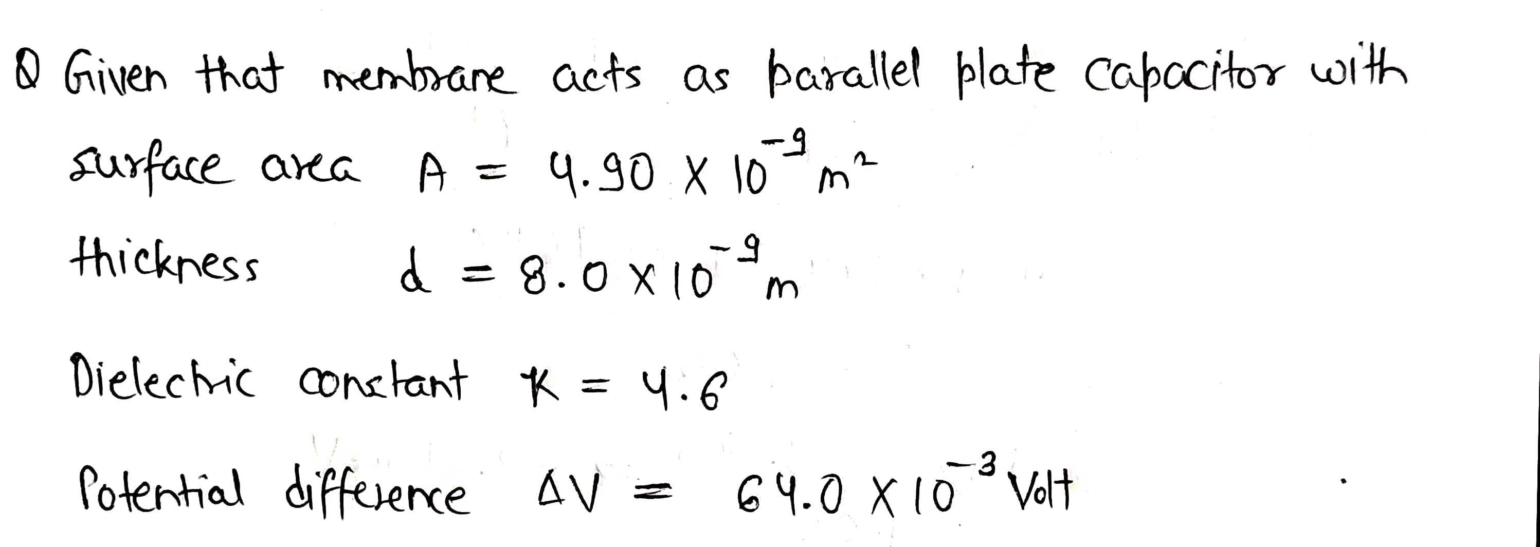 Physics homework question answer, step 1, image 1