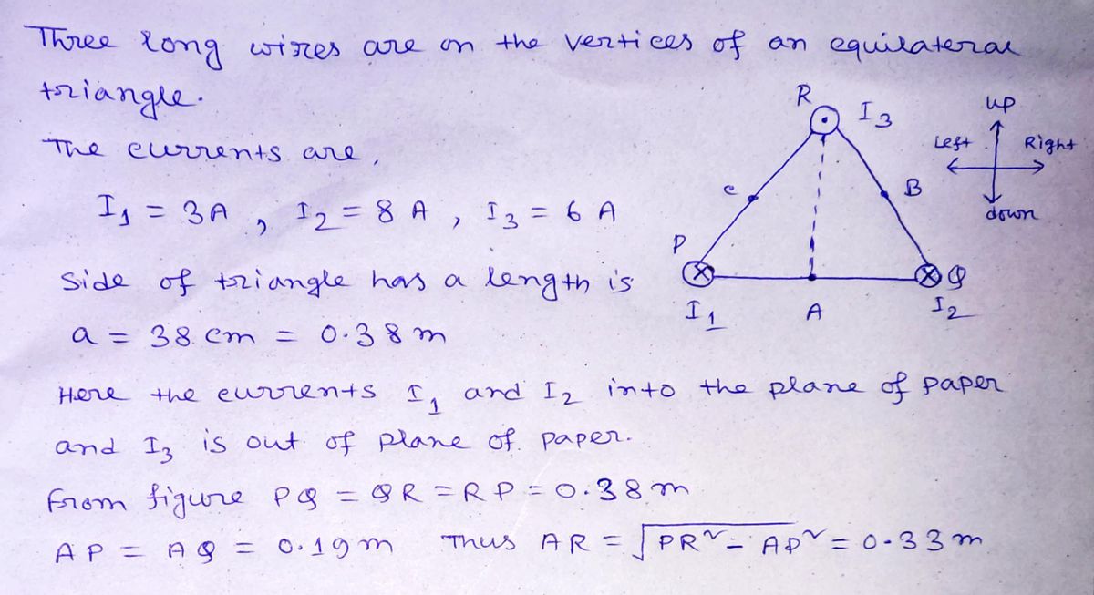 Physics homework question answer, step 1, image 1