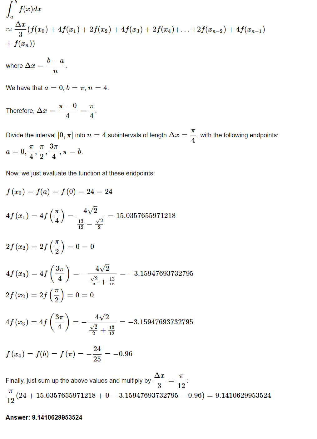 Calculus homework question answer, step 1, image 1