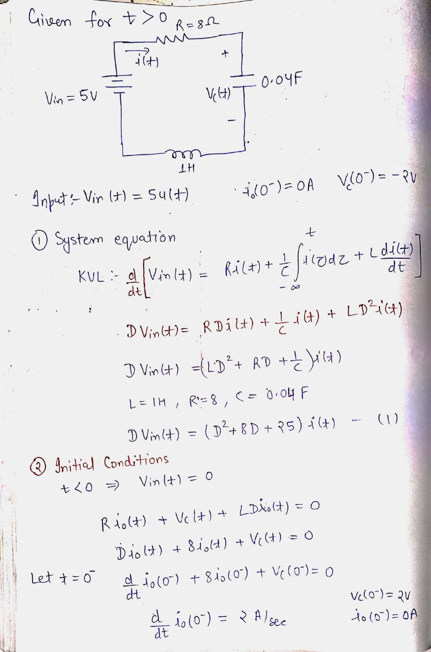 Electrical Engineering homework question answer, step 1, image 1