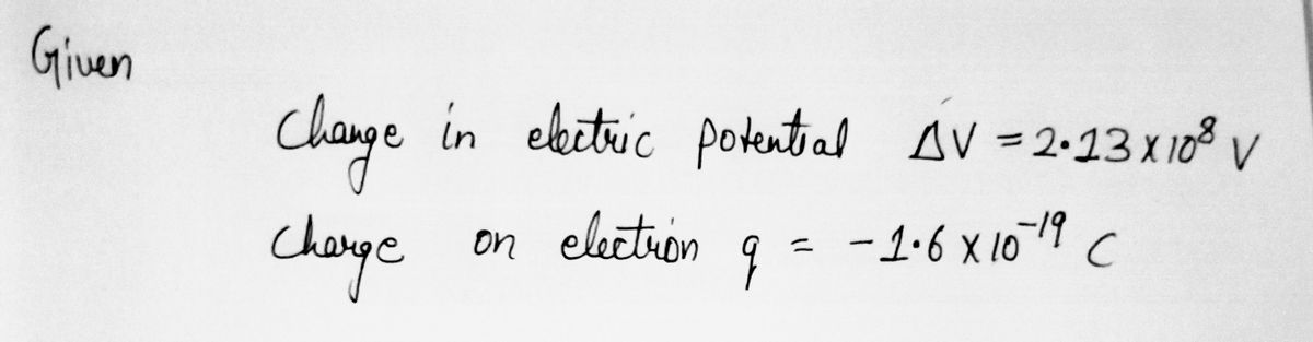 Physics homework question answer, step 1, image 1