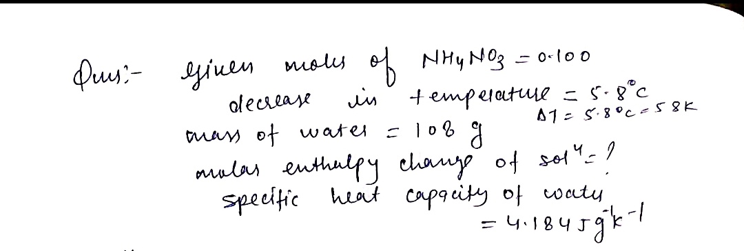 Chemistry homework question answer, step 1, image 1