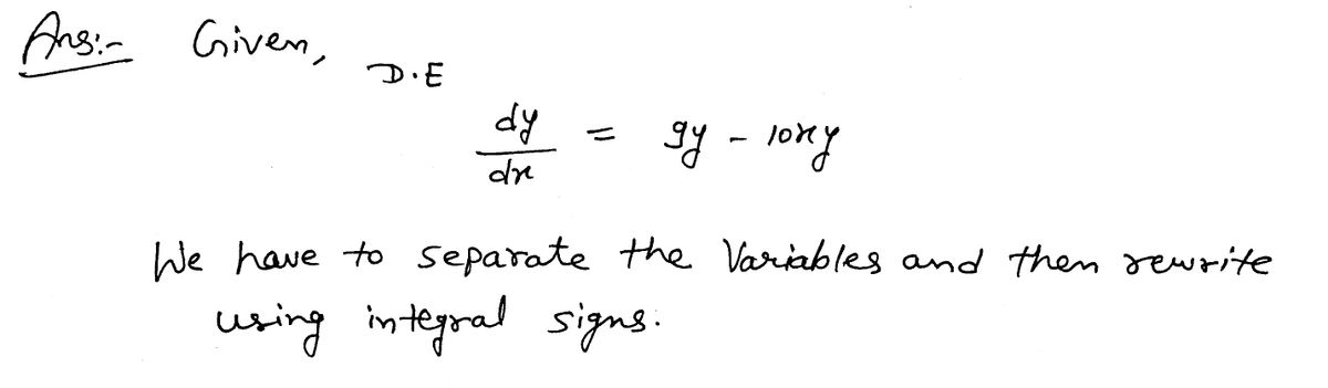 Calculus homework question answer, step 1, image 1