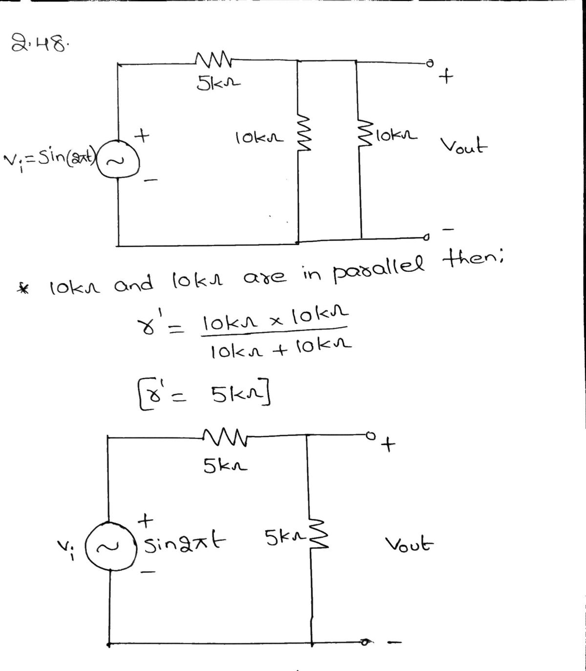 Electrical Engineering homework question answer, step 1, image 1