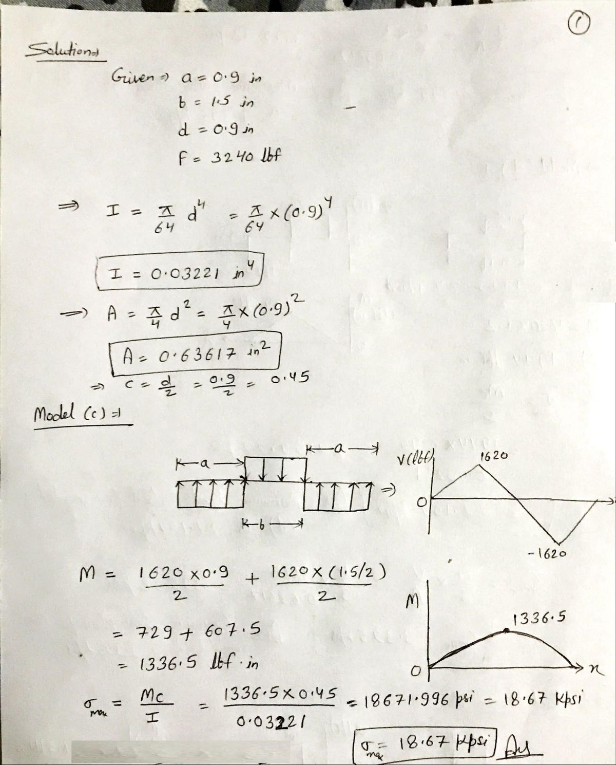 Mechanical Engineering homework question answer, step 1, image 1