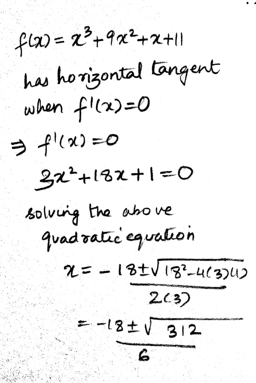 Calculus homework question answer, step 1, image 1