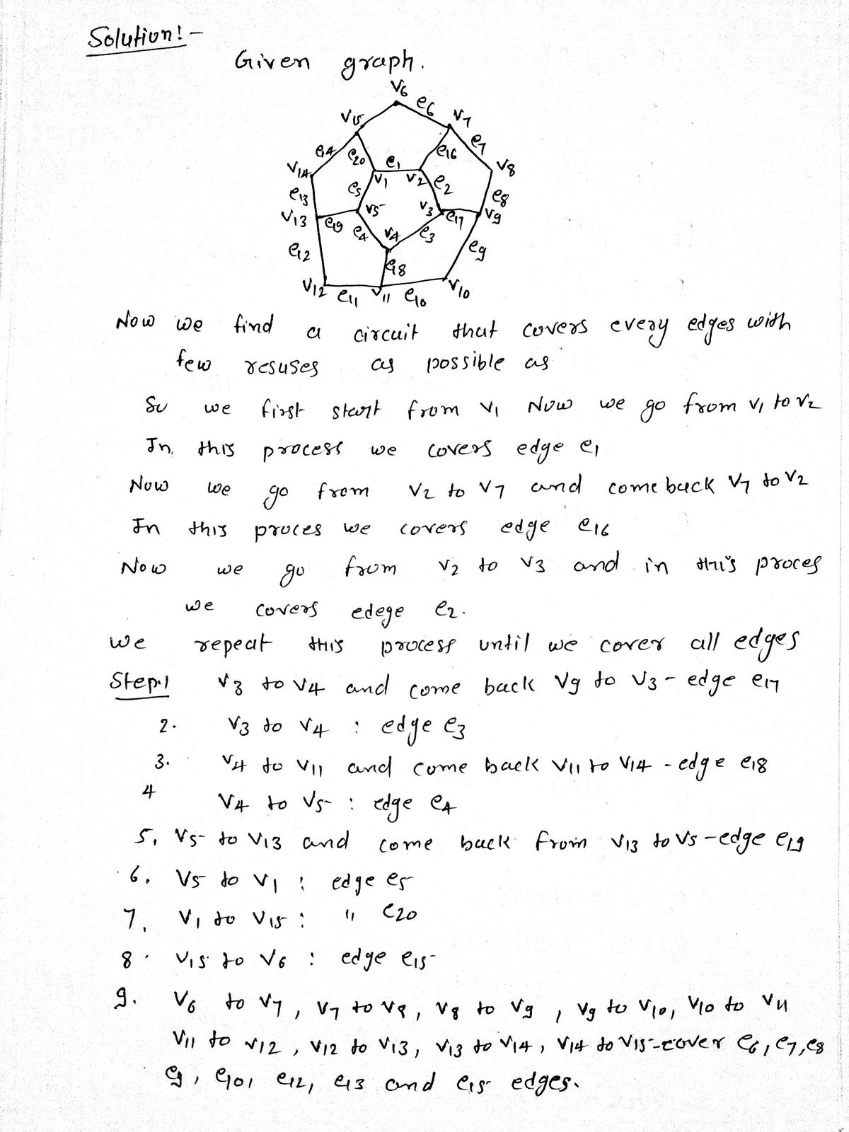 Advanced Math homework question answer, step 1, image 1