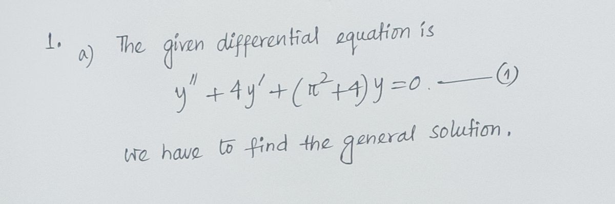 Advanced Math homework question answer, step 1, image 1