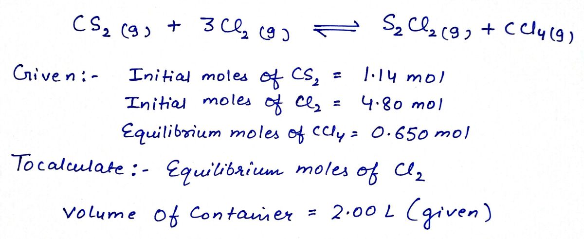 Chemistry homework question answer, step 1, image 1