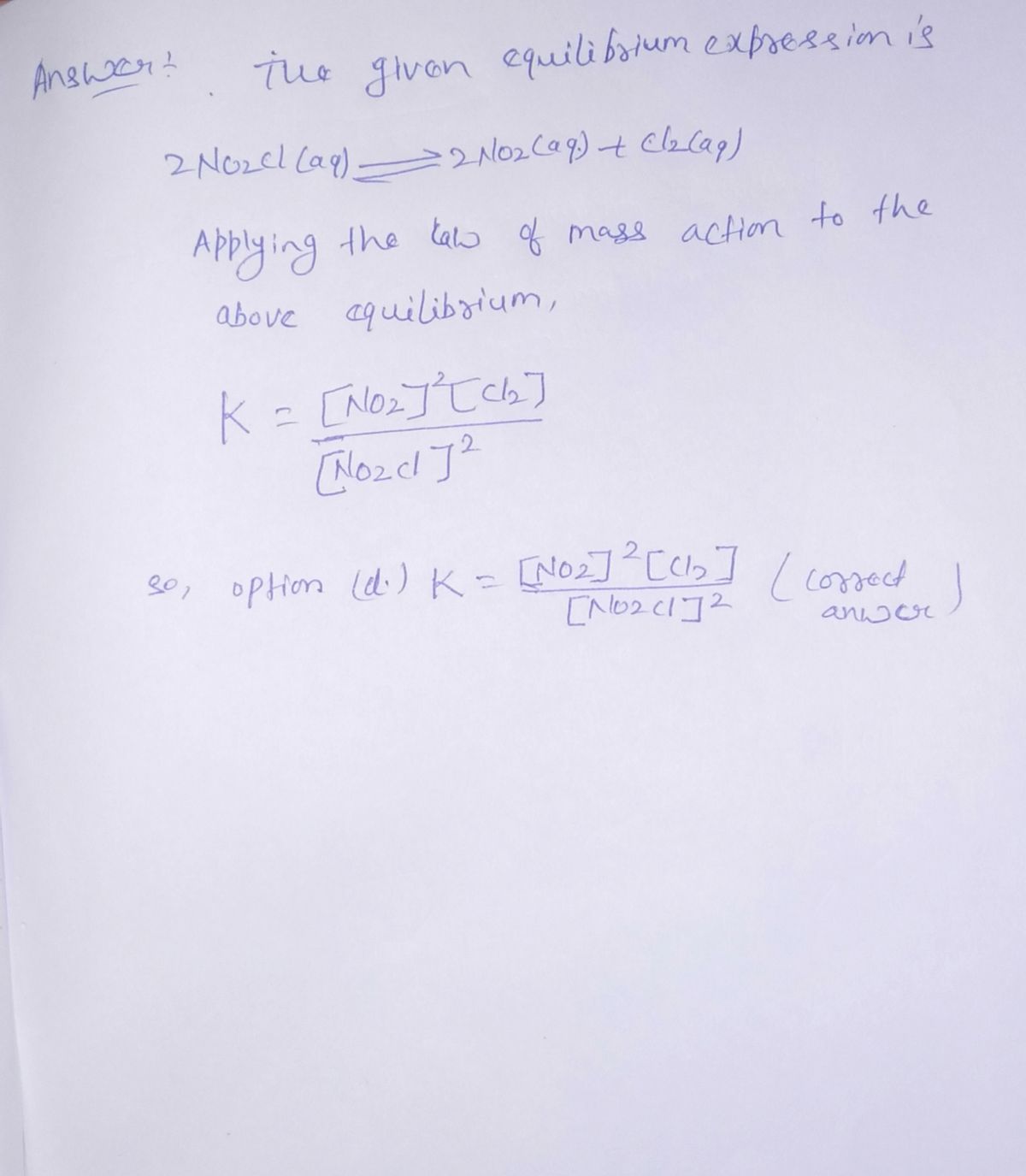 Chemistry homework question answer, step 1, image 1