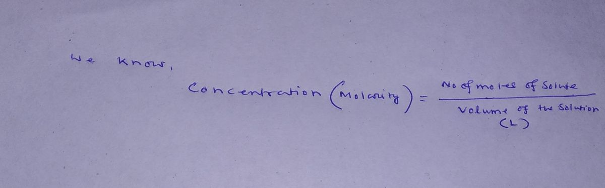 Chemistry homework question answer, step 1, image 1