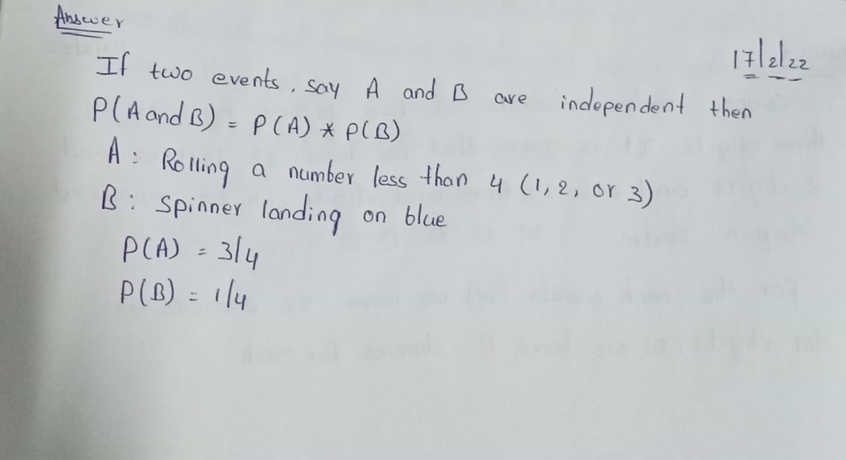 Probability homework question answer, step 1, image 1