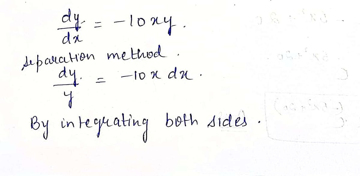 Calculus homework question answer, step 1, image 1