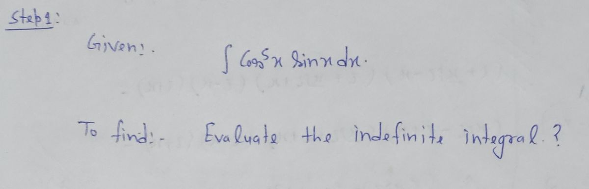 Calculus homework question answer, step 1, image 1