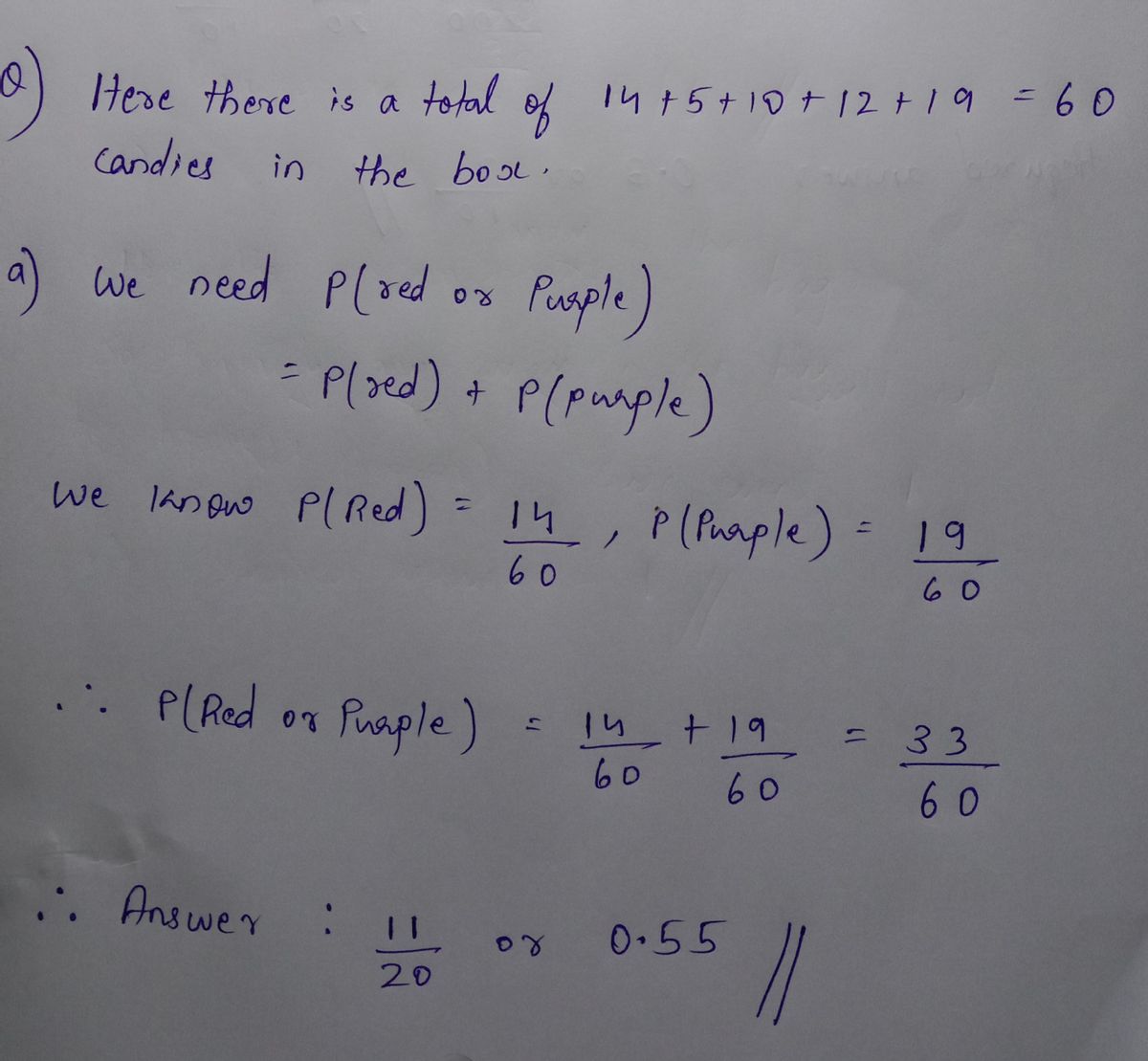 Probability homework question answer, step 1, image 1