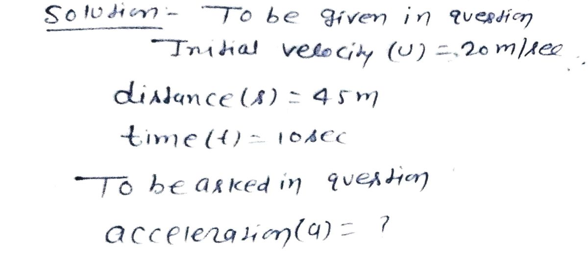 Physics homework question answer, step 1, image 1