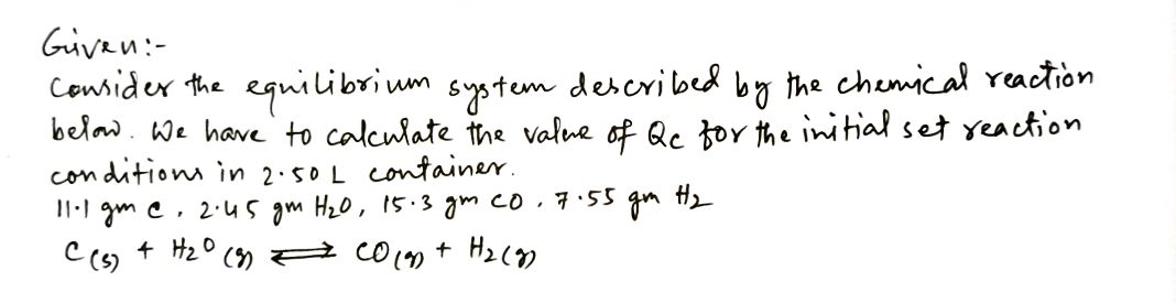 Chemistry homework question answer, step 1, image 1