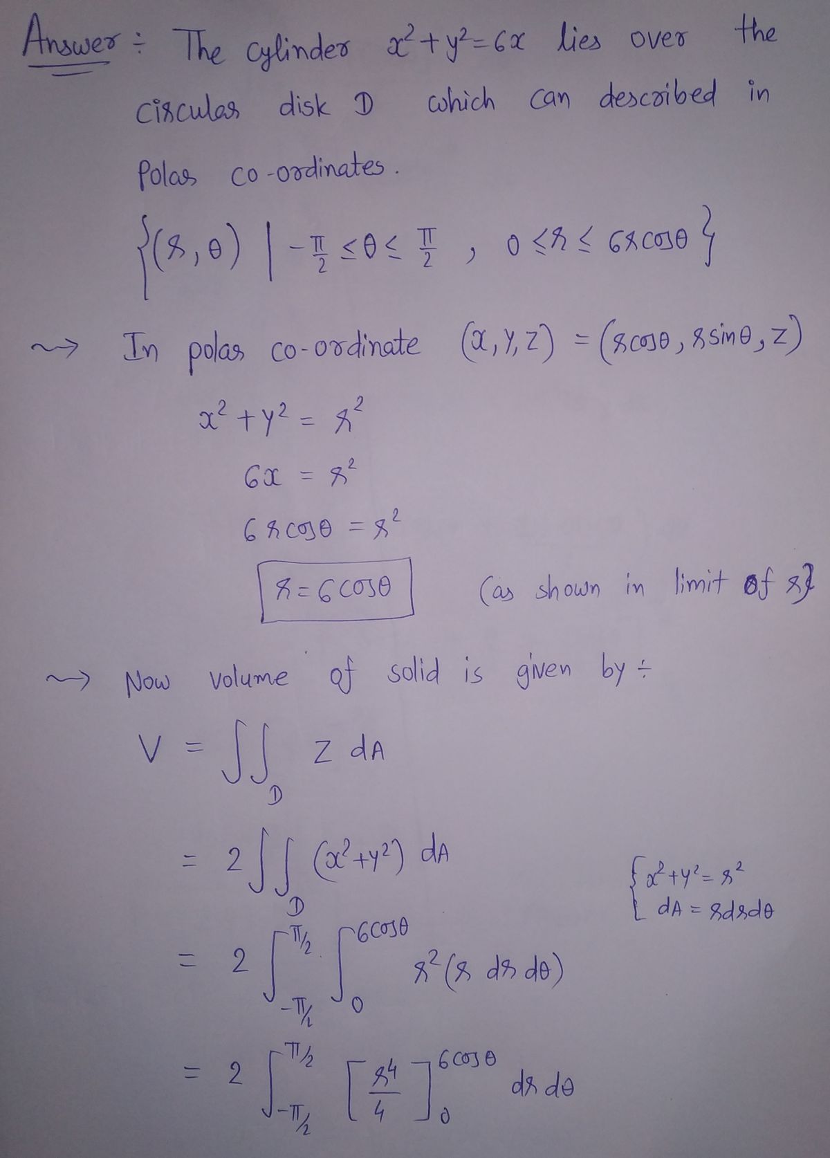 Calculus homework question answer, step 1, image 1