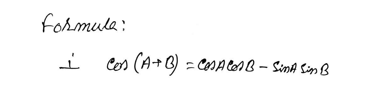 Trigonometry homework question answer, step 1, image 1