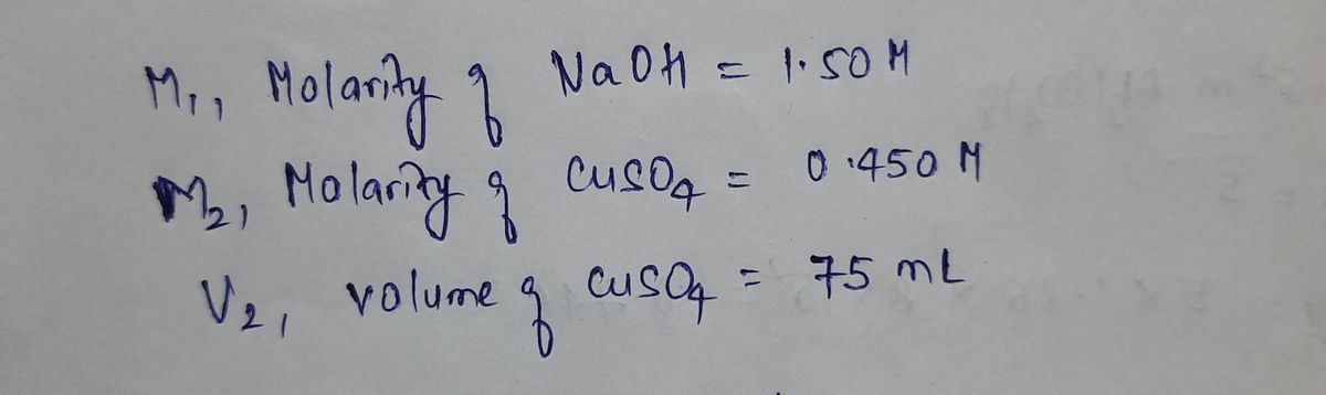 Chemistry homework question answer, step 1, image 1